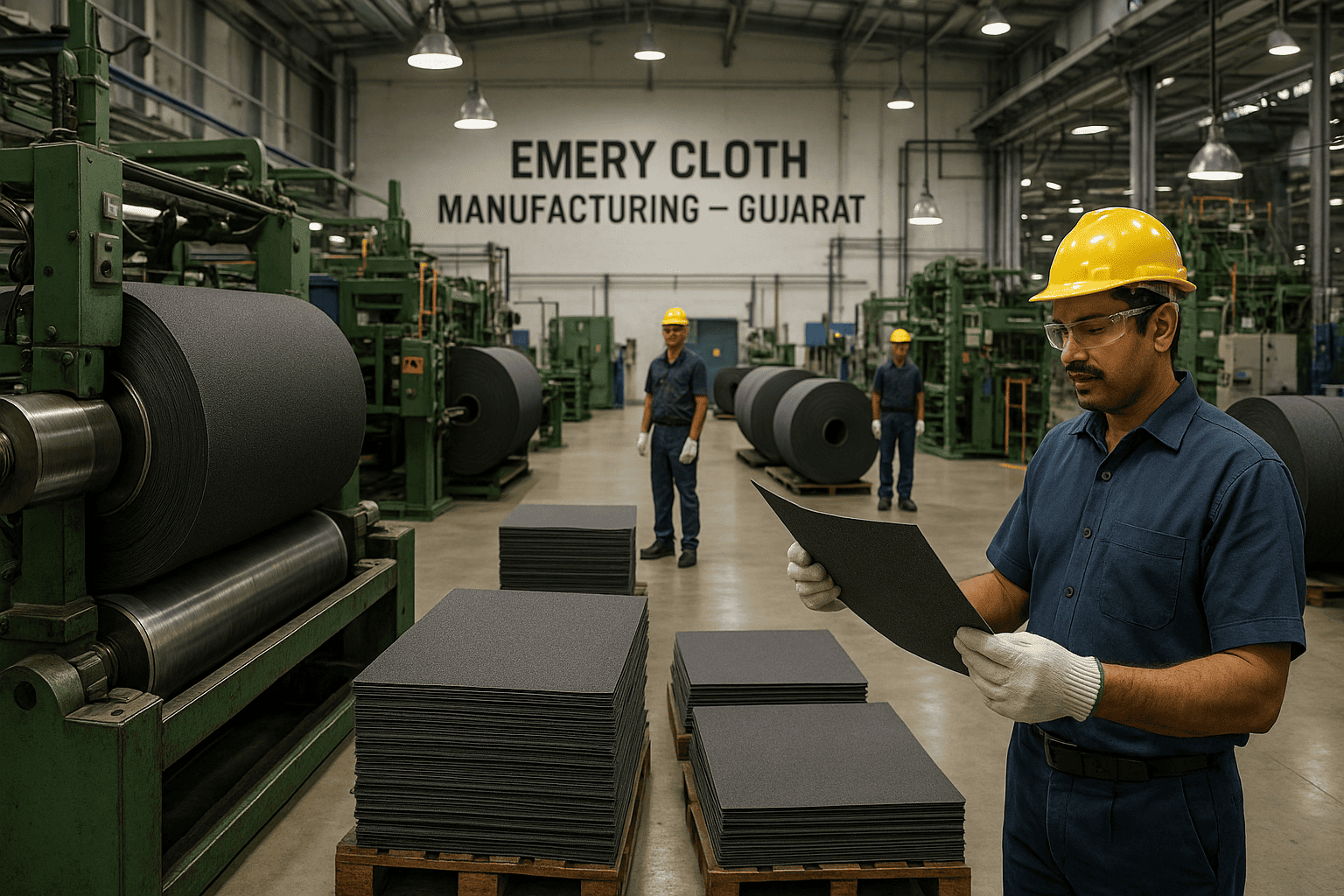 Emery Cloth Manufacturing in  Gujarat | Emery Paper & Abrasive Supplier Ahmedabad img