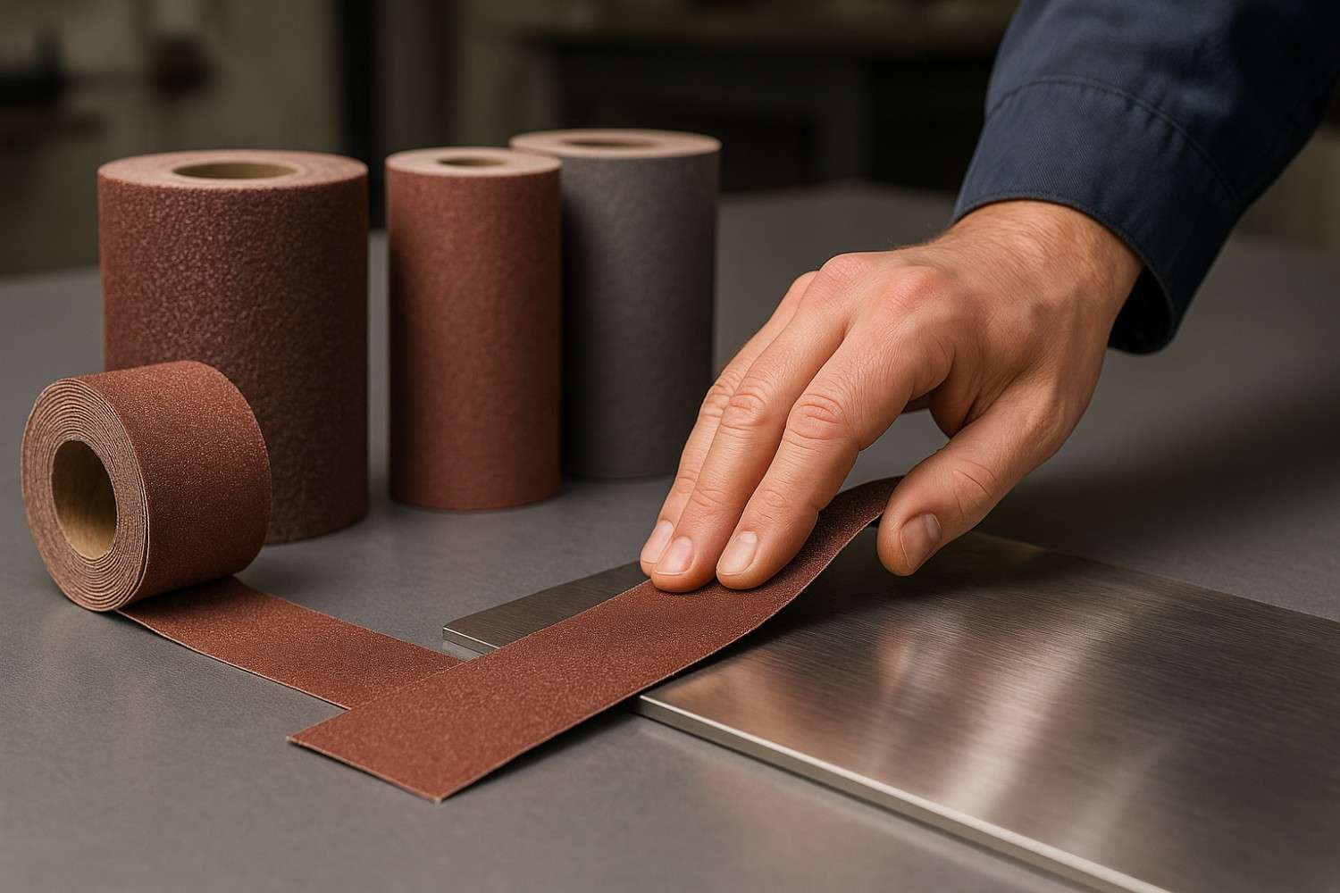 Emery Roll Uses in Polishing & Finishing – Complete Guide to Grit Sizes, Applications & Benefits img