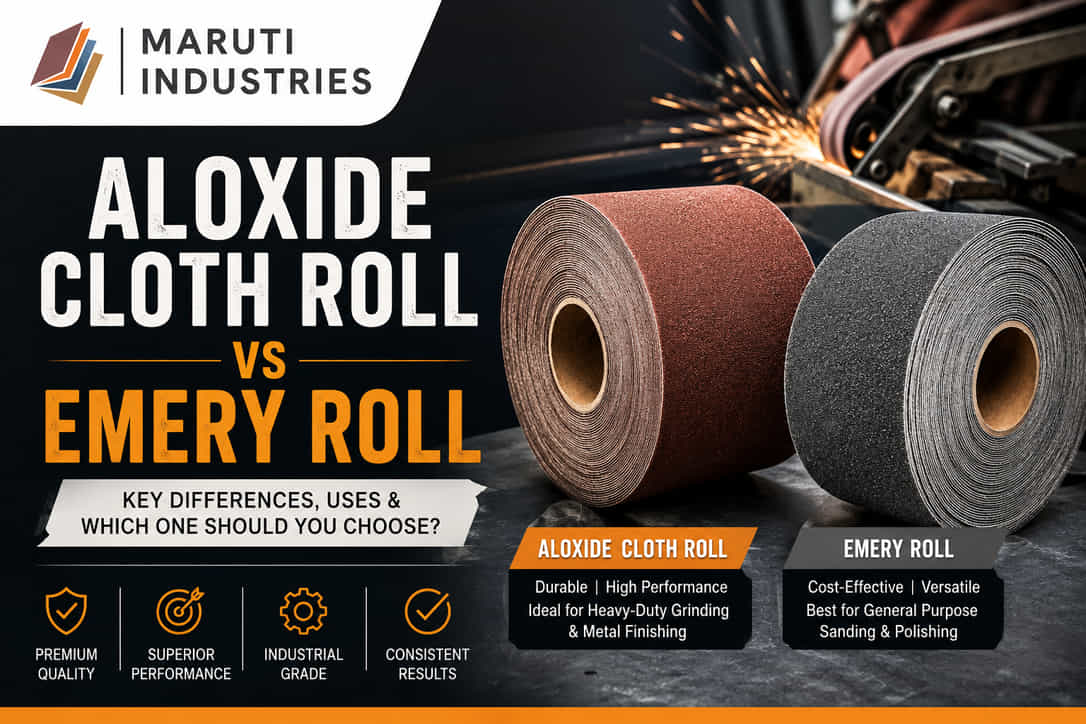 Aloxide Cloth Roll vs Emery Roll: Key Differences, Uses & Which One Should You Choose?